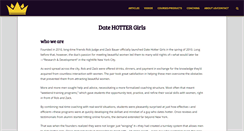 Desktop Screenshot of datehottergirls.com